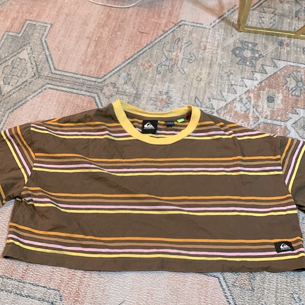Women’s Quiksilver cropped oversized t-shirt